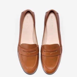 Cole Haan, Penny Loafer, British Tan Leather, NWT